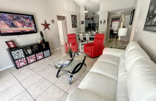 3Bed house pool hot tub game room 4 m Disney - Foto 14