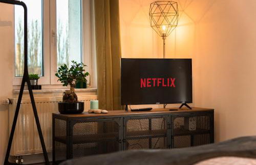 Industriecharme Apartment - Nespresso, Netflix, WIFI, Zentral, Messe - Foto 21