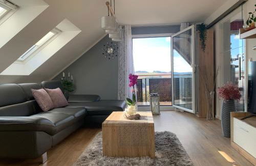 Schöne Ferienwohnung in Schauenstein-Hof im Frankenwald mit Loggia 100qm - Foto 8