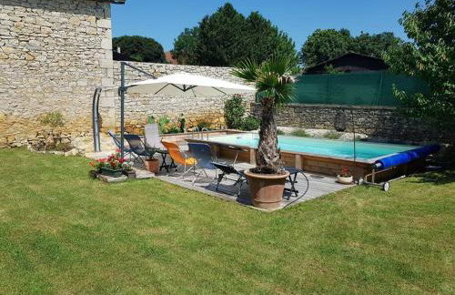 Maison de village avec piscine privative - gite-loubaribas - Foto 17