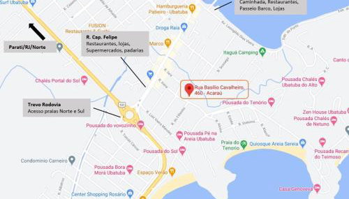 Cobertura linda a 6 min Praia Tenório em Ubatuba - Foto 3