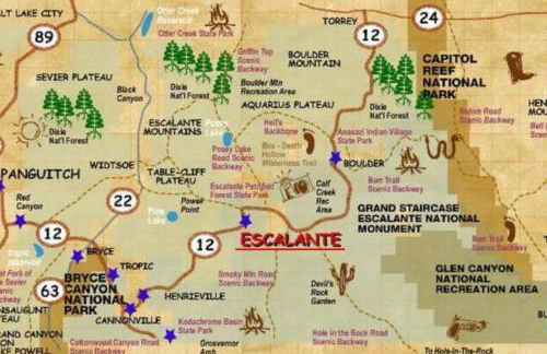 Red Rock Ranch Log Cabin: Large, Fully Furnished - Foto 10