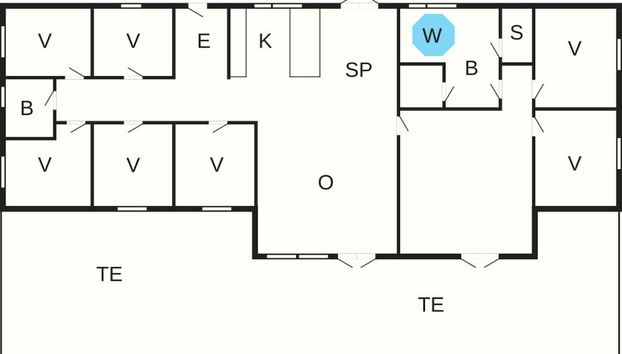 5 Star Holiday Home in Glesborg - Foto 4, Plano