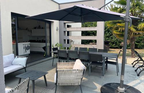 Villa au calme Amboise Piscine chauffée & Spa - Foto 8