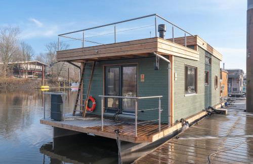 Geräumige, hochwertiges Hausboot PETITE mit Kamin - Foto 24