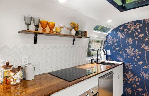 Luxury Airstream w hot tub, king bed, & grill - Foto 2