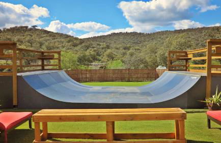 Casa Rural con skatepark y piscina " La Quijada del Lobo " - Foto 42