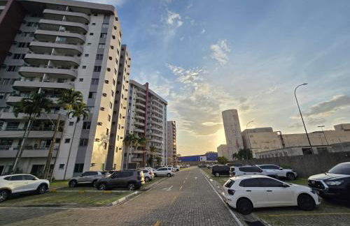 Lindo Apto - 3 Qts Climatizados - Shows no Mangueirão - Acesso ao Shopping - Foto 42