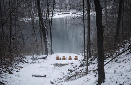 RiverEdge Haven Hot Tub, 5 Beds, Kayaks Near ND - Foto 67