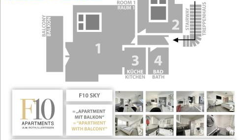 F10 APARTMENT Illertissen SKY - Foto 2