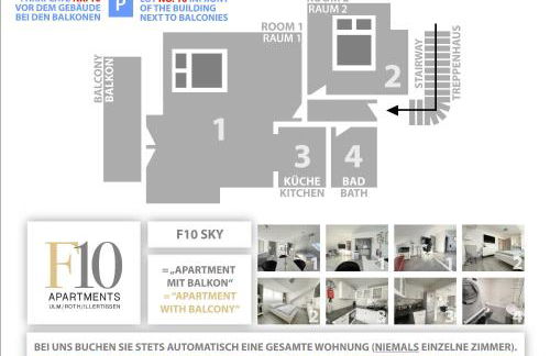 F10 APARTMENT Illertissen SKY - Foto 2