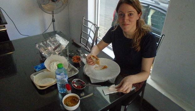 Durante o tour gastronômico