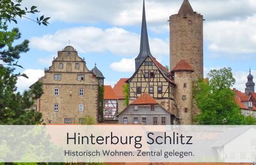 GRÄFIN ANNA - Rückzugsort für Freundetreffen in der historischen Hinterburg Schlitz - 2 Schlafzimmer, Altstadtlage, Garten, Aufzug, Hund willkommen - Foto 10