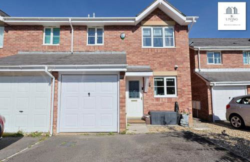 Spacious 3 Bed Home In The Heart Of Bridgend - By EKLIVING LUXE Short Lets & Serviced Accommodation - Foto 43
