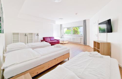 Tolstov Apartments - 1 or 3 Room Apartments with Balcony - 20 Min Messe DUS & Airport DUS - Foto 35