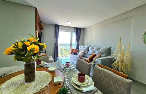 Apt NOVO vista linda das 3 fronteiras roda gigante - Foto 16