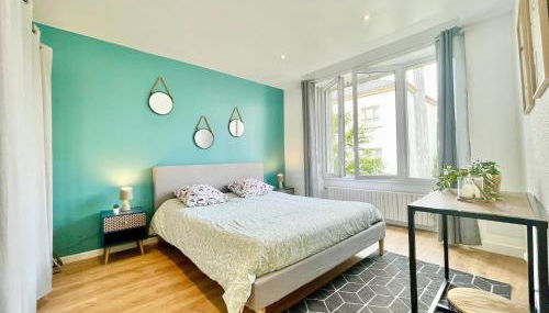 Le Turquoise I Grand T2 lumineux I Proche Gare - Foto 3