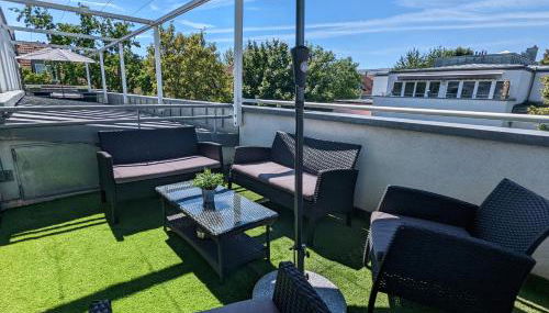 Leipzig Residenz Goethe Apartment mit 2 Dachterrassen - Foto 3, sunbed