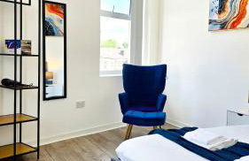 Stylish 1BR Executive Bury Stay with Kitchen and WiFi - Foto 4