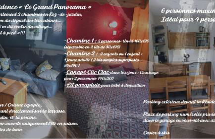 Appartement T2+cabine indépendante au départ des télécabines Saint-Gervais/Bettex/Mont d’Arbois - Foto 3