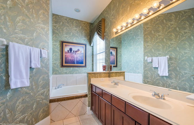 5bed 5Ba Reunion Villa w. Pool - Foto 43