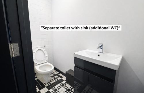 City Centre Apt - Sleeps 6, Parking, Shops & Trains - Foto 6