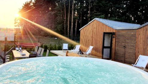 Domek wakacyjny, nad morzem z balią, Lawendowe Wzgórze, - Foto 4, sunbed