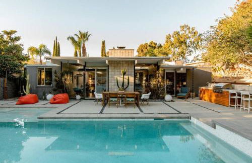 Eichler Mid Century Modern Designer Pool/Jacuzzi - Foto 1