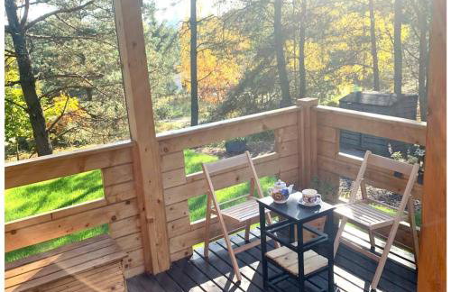 Mazurska bania u Pana Szeptuna - drewniany dom na skraju lasu - Foto 7