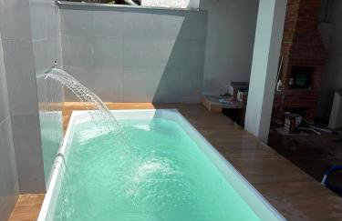 Itanhaém pé na areia com piscina - Foto 1