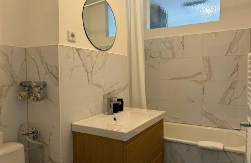 Modernes Studio mit Doppelbett in Hattersheim Zentrum - Foto 8