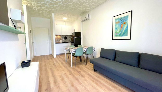 Apartment by the Beach With Pool View - Foto 4, Zona de estar