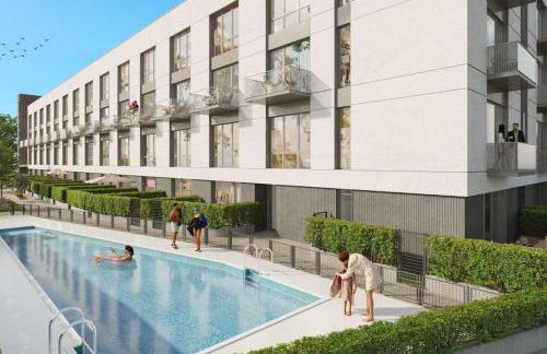 Loft 007 con jardin, piscina, garaje y Netflix - Foto 8