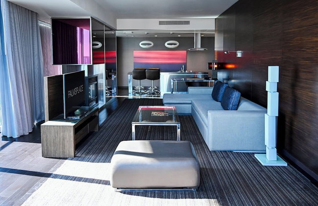 Strip View Luxury Studio No Resort Fee Palms Place - Foto 21