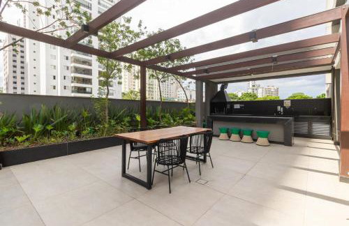 Studio com piscina e academia perto do metrô - Foto 30