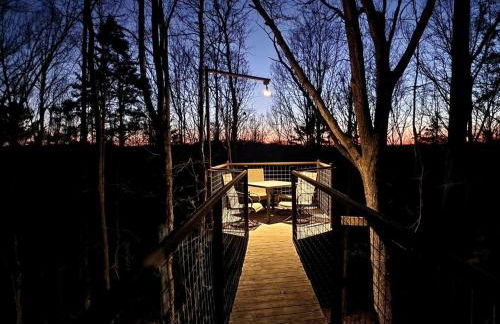 Cozy Cabin with Spa and Picnic Space in Marshall, Arkansas - Foto 16