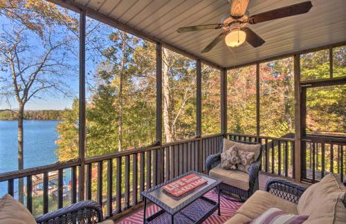 Lake Keowee Escape with Dock, Deck and Lake Access! - Foto 25