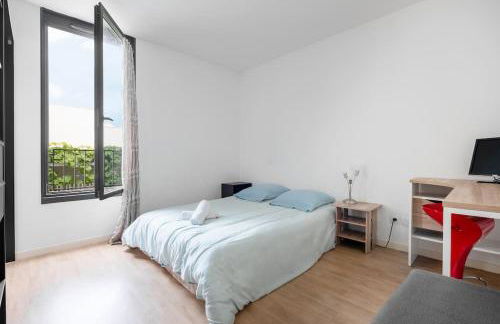 T3 Terrasse + parking - proche Aéroport et MEET - Foto 18