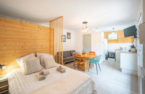 Studio paisible, lac et Thermes - Foto 1