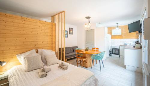 Studio paisible, lac et Thermes - Foto 1