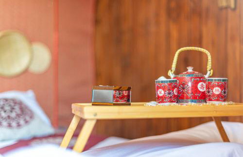 Chalé Romântico com Jacuzzi Próximo ao Templo Budista - Foto 8