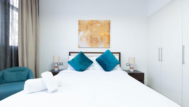 Whitesage - Studios in DAMAC Ghalia - Foto 4, Habitación