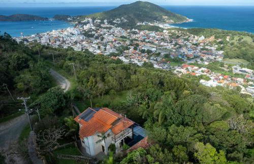 Casa 2, 3 ou 4 pessoas vista incrível com piscina centro Bombinhas carro 4x4 ou potente - Foto 6