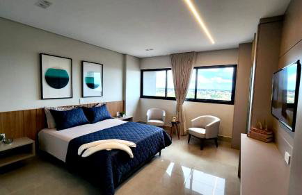 Flat de Luxo c/ Quarto Privativo 21º Andar Vertigo - Foto 21