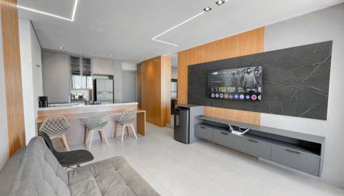 Flat Espaçoso com Uma Bela Vista e 2 Quartos - Foto 1