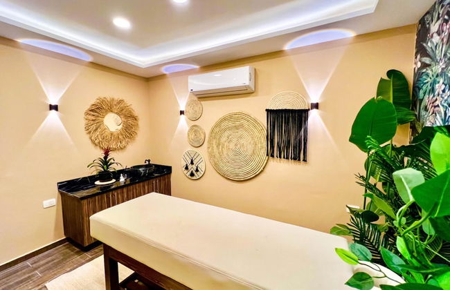 Bali Themed Luxury Spacious 3 Bed Balcony Pool Gym - Foto 23