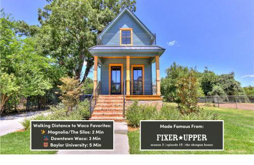 The Shotgun House from Fixer Upper - 800 5-Stars - Steps to Silos, BU, & Downtown - Foto 1