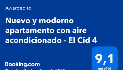Nuevo y moderno apartamento con aire acondicionado - El Cid 4 - Foto 2