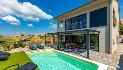 Ferienwohnung mit beheiztem Pool , 3x SUP Boards in Villa Gracia - Foto 1, sunbed