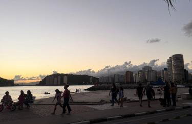 Apartamento em frente à praia - São Vicente - Foto 19